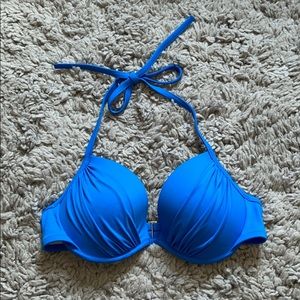Blue Bikini Top